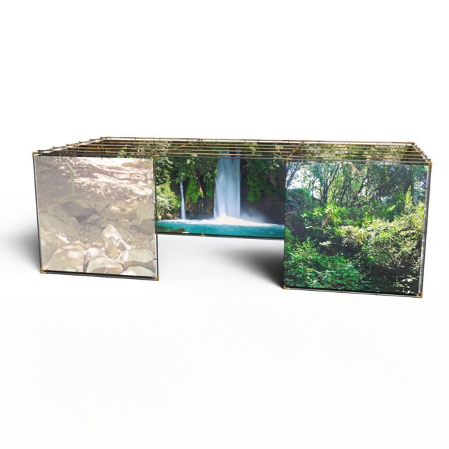 The Banias Waterfall Israel Panoramic Sukkah Kit