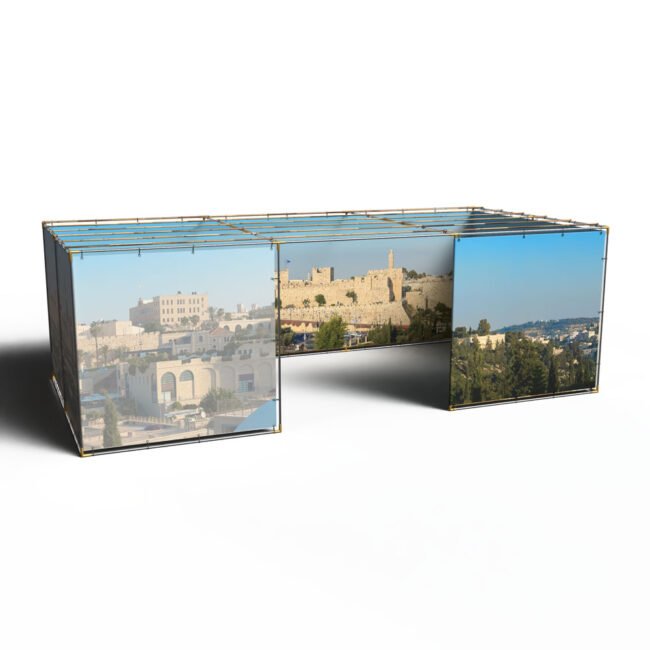 Jerusalem OId City Walls Panoramic Sukkah Kit