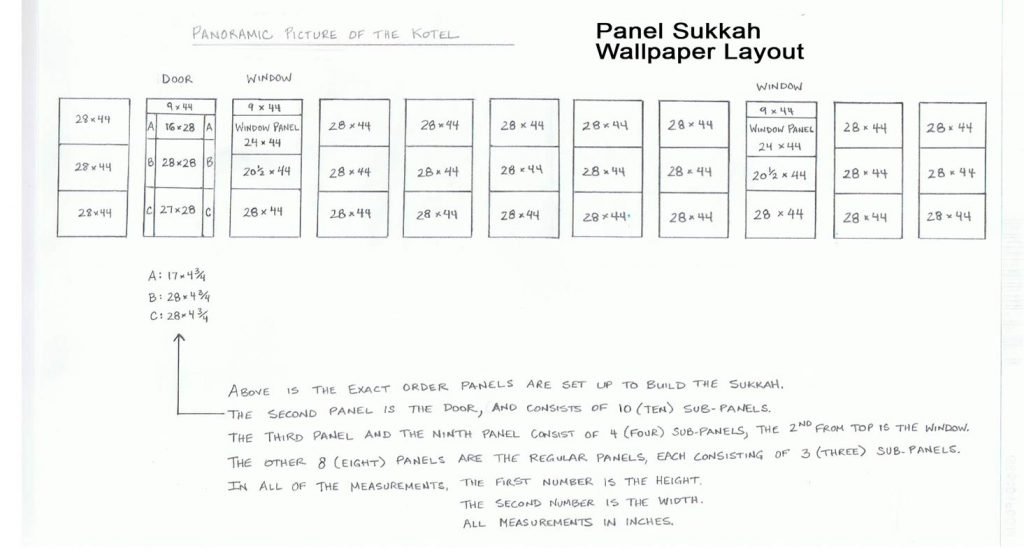 Panel Sukkah Custom Design - sukkah360.com