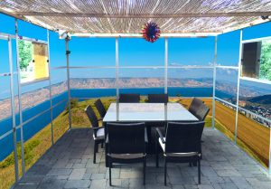 Kinerret Horns Hittim Panoramic Sukkah Wallpaper - stage03.sukkah360.com