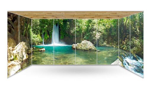 Banias Panoramic Sukkah Wallpaper - stage03.sukkah360.com