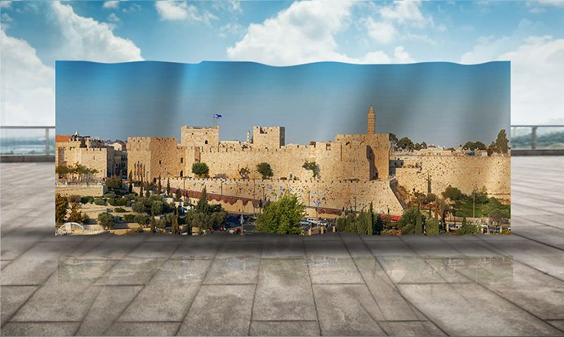 Buy Sukkah Online - Sukkah Kit Tower of David Jerusalem