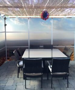 Kadesh Barnea Panoramic Sukkah Wallaper - stage03.sukkah360.com