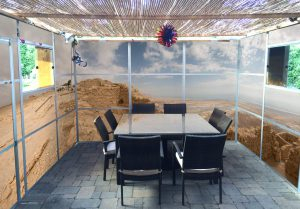 Masada Eastgate Panoramic Sukkah Wallpaper - stage03.sukkah360.com