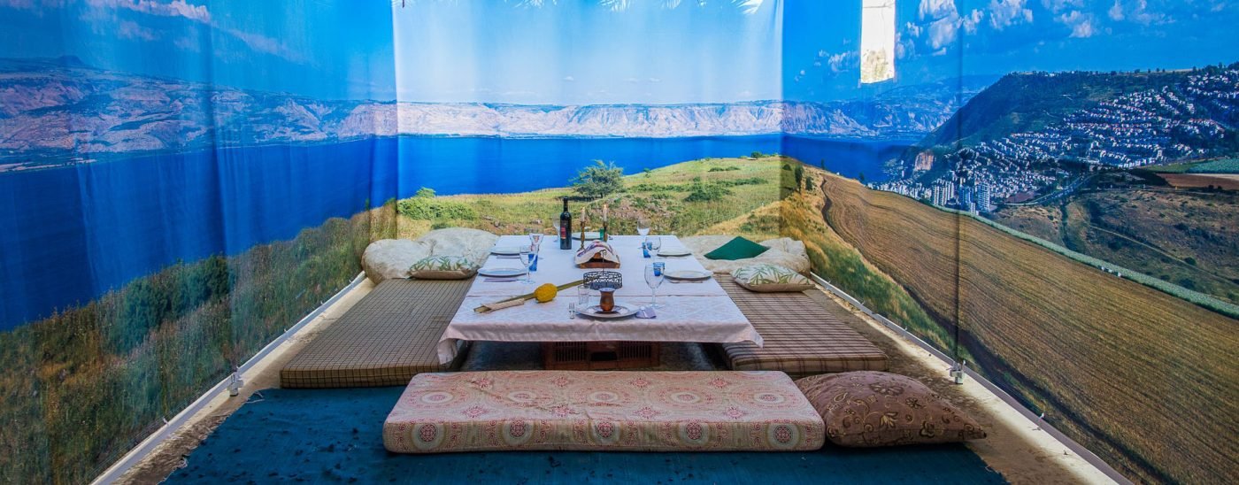 Kinneret, Galilee, Golan Panoramic Sukkah Walls - Buy Sukkah Online 2020