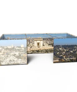 The Beit HaMikdash Jerusalem Panoramic Sukkah Kit Frame Walls and Schach Sukkah360.com