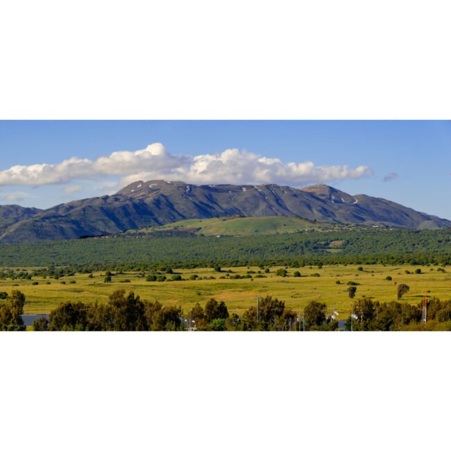 Mount Hermon Golan Heights Israel Panoramic Sukkah Single Wall Sukkah Mural