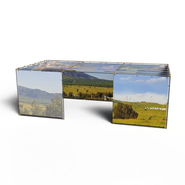 Mount Hermon Golan Heights Panoramic Sukkah Kit Frame Walls and Schach