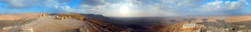 Kadesh Barnea Israel Panoramic Sukkah Panel Wall