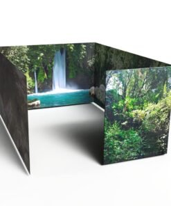 The Banias Waterfall Israel Panoramic Sukkah Fabric Walls