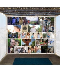 Custom Photo Mosaic - Single-Wall Sukkah Mural