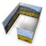 Mount Hermon and Golan Heights Panoramic Sukkah Fabric Kit