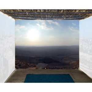 Kadesh Barnea Israel Panoramic Sukkah Mural Wall