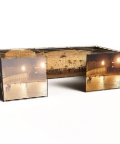 The Kotel Western Wall Israel Panoramic Sukkah Kit Frame Walls and Schach