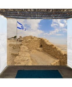 Masada Eastern Gate - Single-Wall Sukkah Mural
