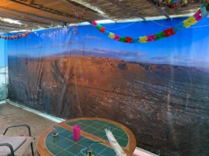Masada Israel Sukkah Mural Custom Sukkah Walls