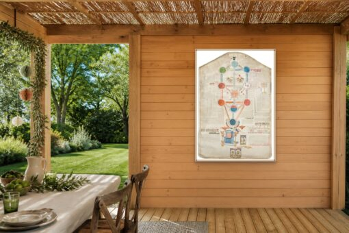 Great Parchment Ilan Sukkah Tapestry Decoration