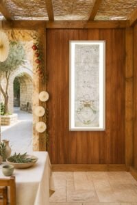Magnificent Parchment Ilan Sukkah Tapestry Decoration