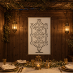 32 Paths Ilan Sukkah Tapestry Decoration