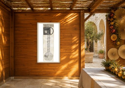 Coppio Ilan Sukkah Tapestry Decoration
